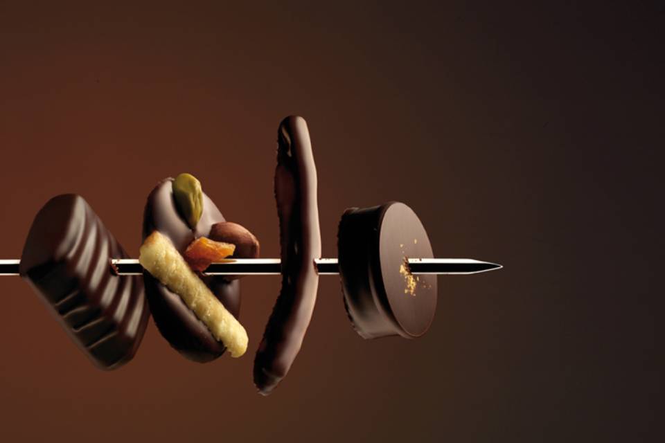 brochette de chocolat