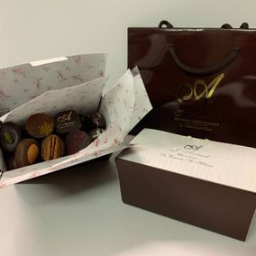 boîte en chocolat